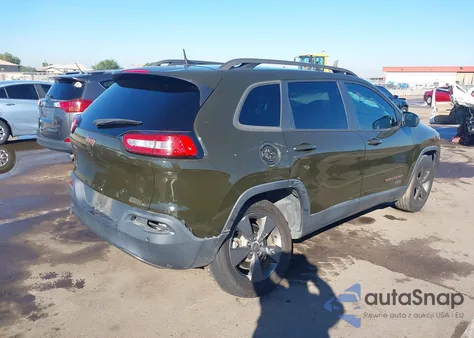 2016 Jeep Cherokee 75Th Anniversary z USA, uszkodzony, nr VIN 1C4PJMCB7GW235048